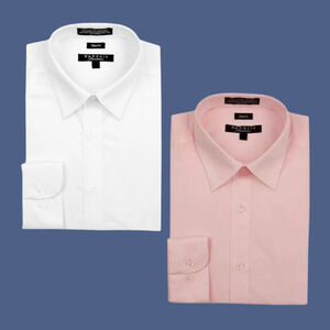 X2 Marquis Signature Men's Long Sleeve Slim Fit Dress Shirts 15 / 15.5 32/33